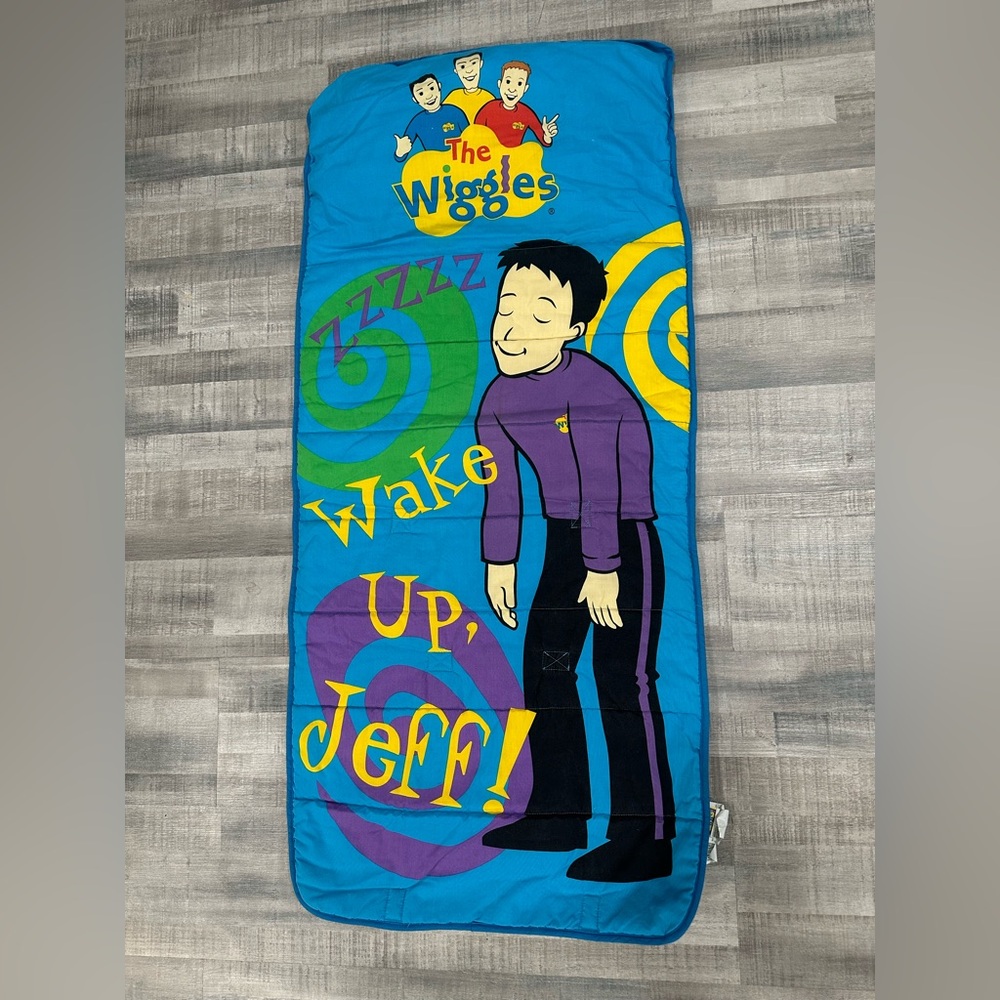 RARE HTF Wake up Jeff!! Wiggles Nap Mat EUC
